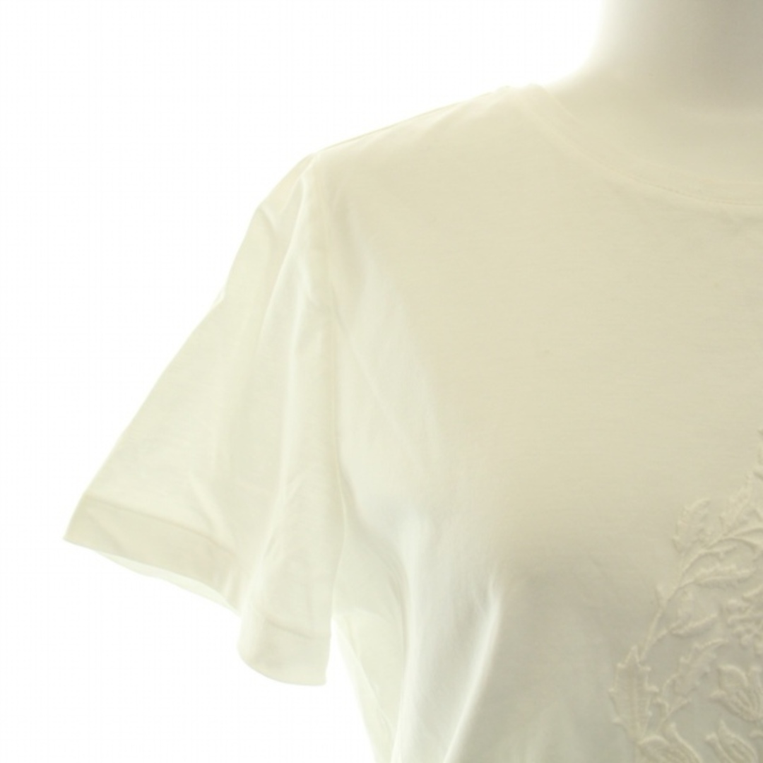 マッキントッシュ ロンドン エンブロイダリーTシャツ カットソー 半袖 白 レディースのトップス(Tシャツ(半袖/袖なし))の商品写真