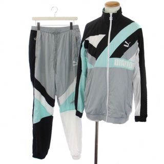 プーマ(PUMA)のPUMA X DIAMOND WINDJACKET PANTS M ライトブルー(スラックス)