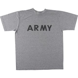 古着 U.S.ARMY プリントTシャツ メンズL /eaa447821(Tシャツ/カットソー(半袖/袖なし))