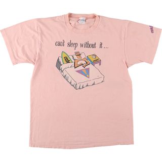 古着 90年代 CATCHIT プリントTシャツ USA製 メンズXL ヴィンテージ /eaa443360(Tシャツ/カットソー(半袖/袖なし))