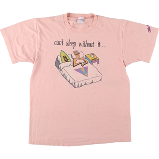 古着 90年代 CATCHIT プリントTシャツ USA製 メンズXL ヴィンテージ /eaa443360(Tシャツ/カットソー(半袖/袖なし))