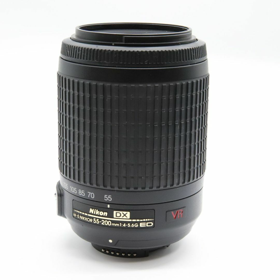 Nikon(ニコン)の■良品■ AF-S DX VR Zoom 55-200mm f/4-5.6G スマホ/家電/カメラのカメラ(レンズ(ズーム))の商品写真