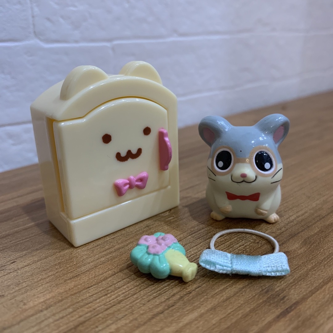 小学館(ショウガクカン)のハムちゃんずコレクション　めがねくん エンタメ/ホビーのおもちゃ/ぬいぐるみ(キャラクターグッズ)の商品写真