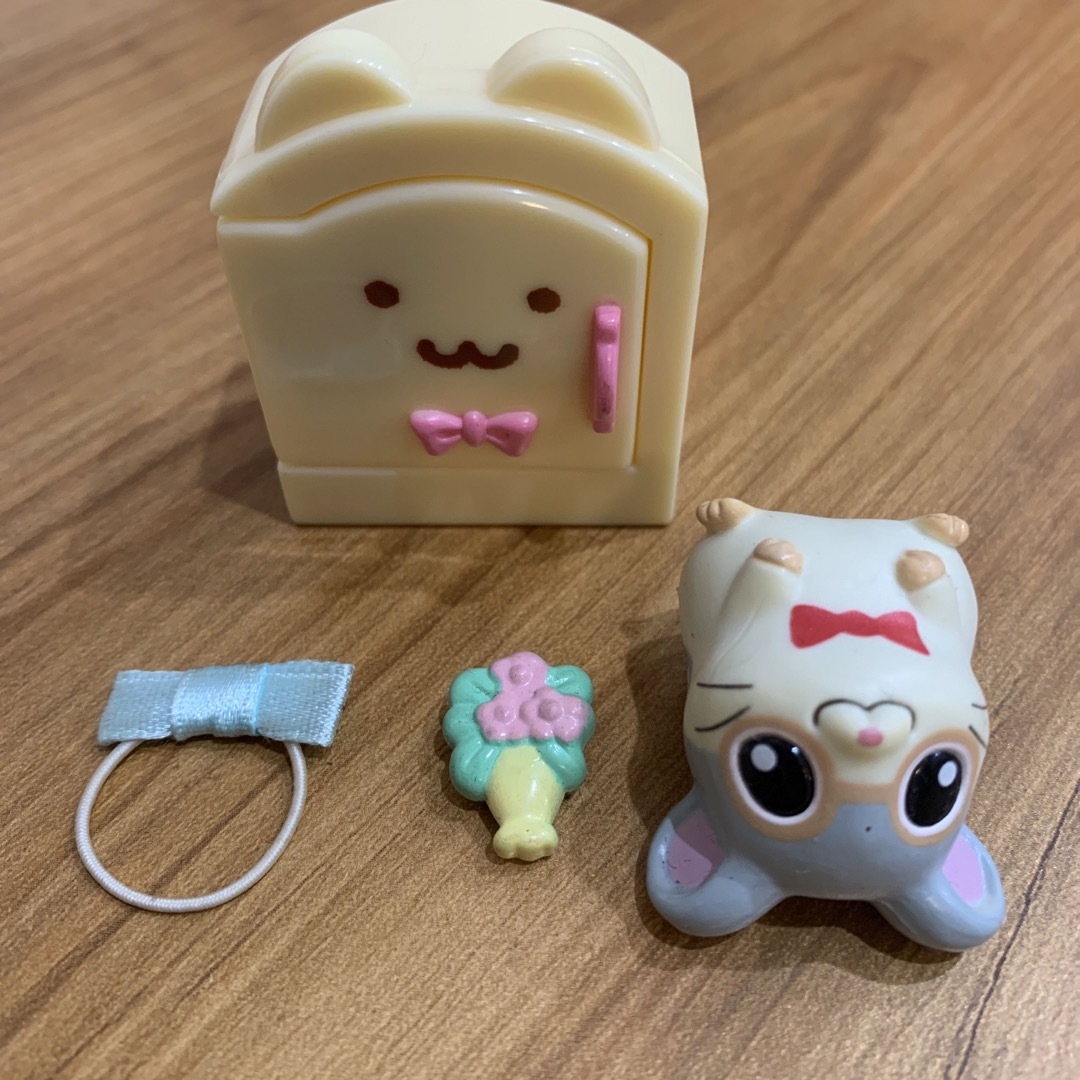 小学館(ショウガクカン)のハムちゃんずコレクション　めがねくん エンタメ/ホビーのおもちゃ/ぬいぐるみ(キャラクターグッズ)の商品写真