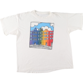 古着 90年代 プリントTシャツ メンズXL ヴィンテージ /eaa443367(Tシャツ/カットソー(半袖/袖なし))