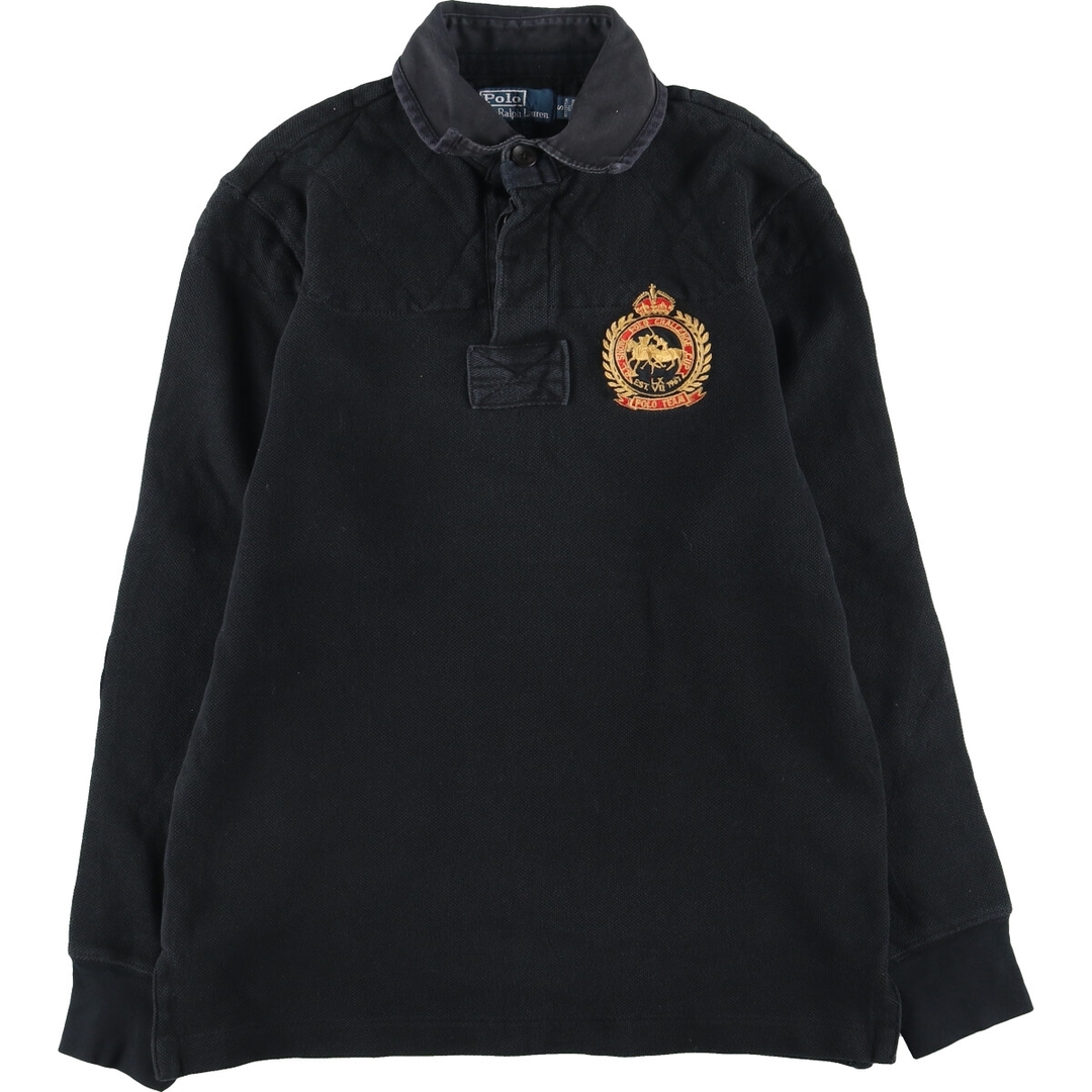 Ralph Lauren(ラルフローレン)の古着 ラルフローレン Ralph Lauren POLO by Ralph Lauren 長袖 ラガーシャツ メンズS /eaa424364 メンズのトップス(シャツ)の商品写真