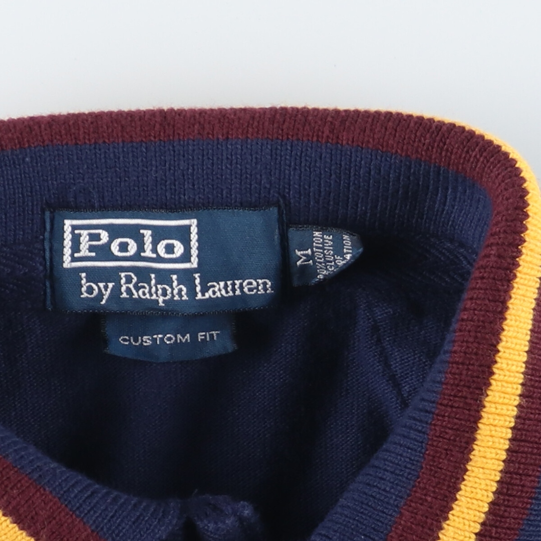 Ralph Lauren(ラルフローレン)の古着 ラルフローレン Ralph Lauren POLO by Ralph Lauren 長袖 ラガーシャツ メンズM /eaa424365 メンズのトップス(シャツ)の商品写真