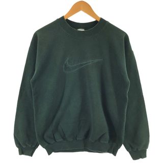 ナイキ(NIKE)の古着 90年代 ナイキ NIKE ロゴスウェットシャツ トレーナー カナダ製 メンズM ヴィンテージ /eaa429291(スウェット)