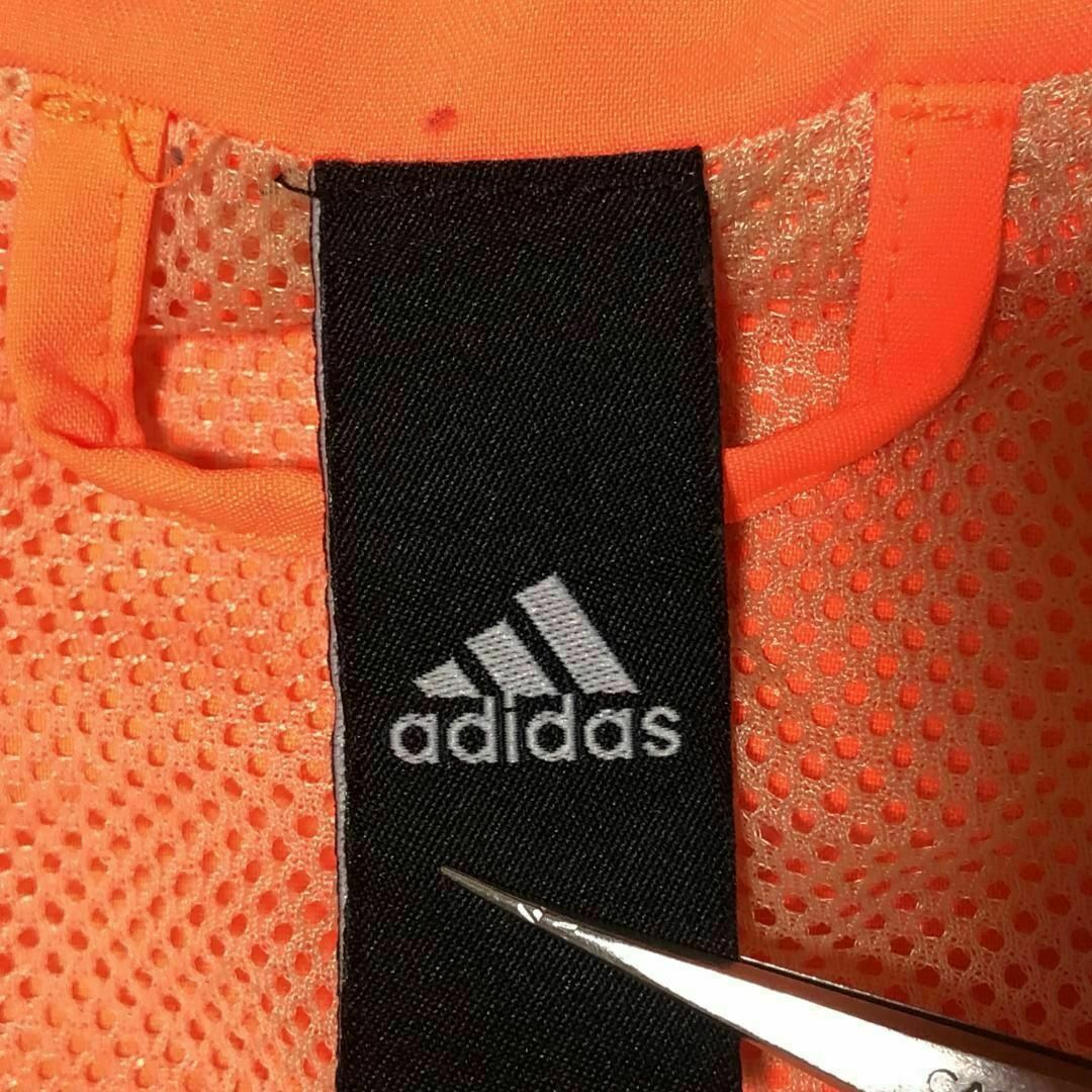 adidas(アディダス)のアディダス ナイロンジャケット エアロレディ スリーライン 裏メッシュ e75 メンズのジャケット/アウター(ナイロンジャケット)の商品写真