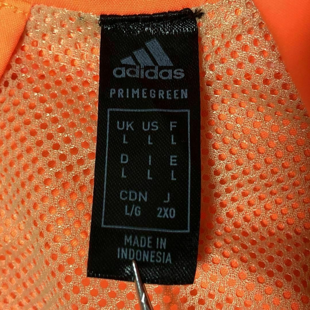 adidas(アディダス)のアディダス ナイロンジャケット エアロレディ スリーライン 裏メッシュ e75 メンズのジャケット/アウター(ナイロンジャケット)の商品写真