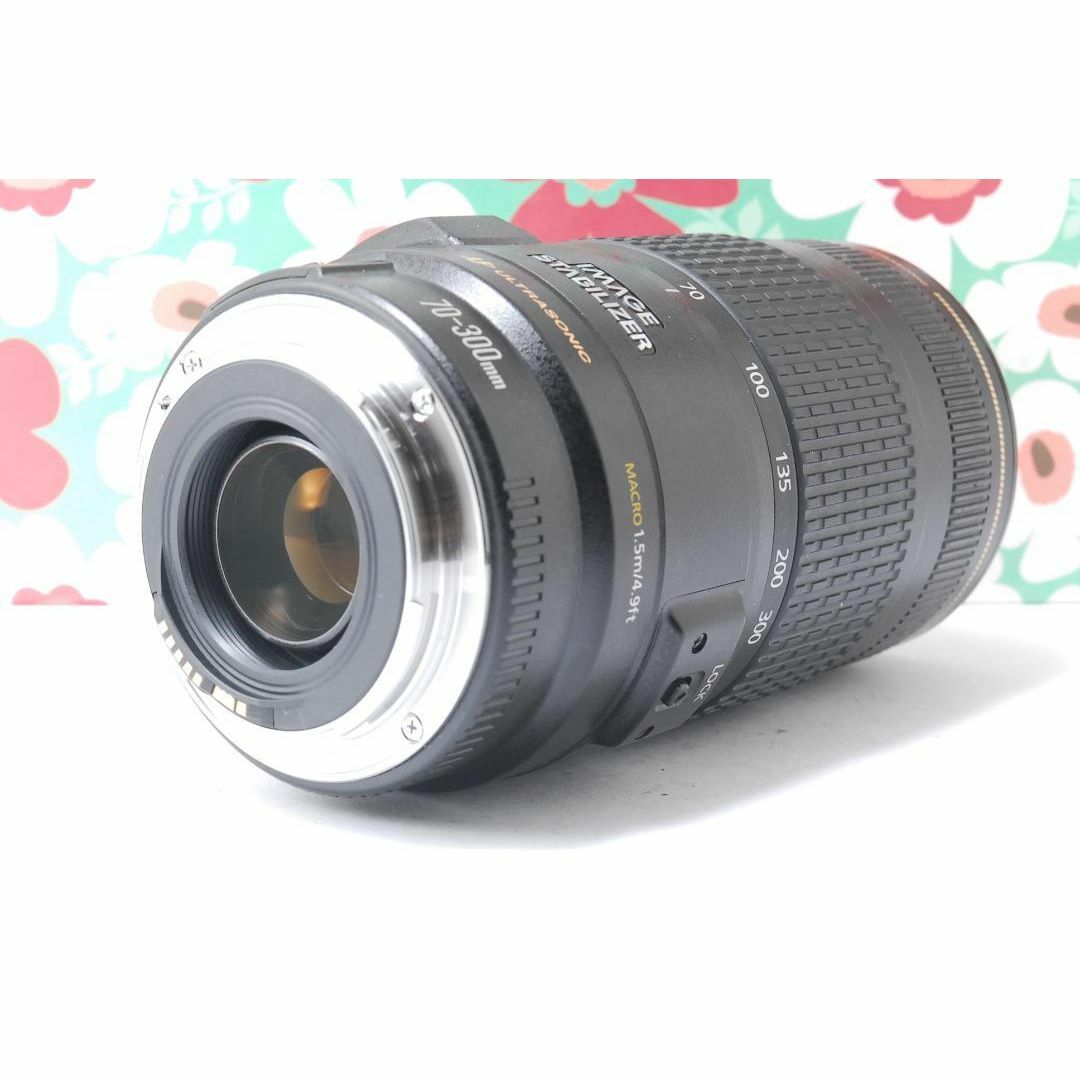 Canon(キヤノン)の❤️キャノン Canon EF70-300mm F4-5.6 IS USM❤ スマホ/家電/カメラのカメラ(デジタル一眼)の商品写真