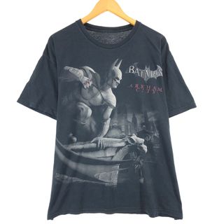 古着 BATMAN バットマン 映画 ムービーTシャツ メンズXL /eaa430386(Tシャツ/カットソー(半袖/袖なし))