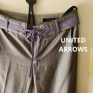 ユナイテッドアローズ(UNITED ARROWS)のUNITED ARROWS　ボトムス　ユナイテッドアローズ　パンツ　グレー(カジュアルパンツ)