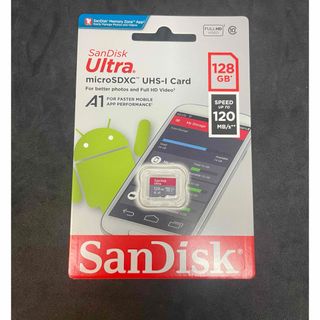 新品未使用 microSD SanDisk Ultra A1 128GB