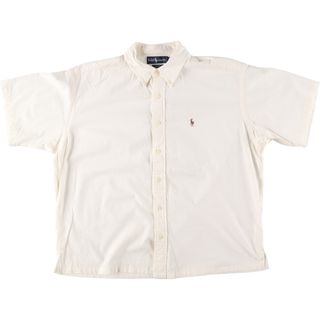 ラルフローレン(Ralph Lauren)の古着 ラルフローレン Ralph Lauren BLAKE 半袖 ボタンダウンシャツ メンズL /eaa443743(シャツ)