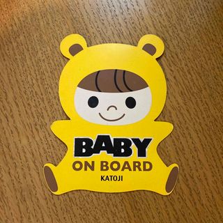 カトージ(KATOJI)のカトージ　BABY ON BOARD　ステッカー(車内アクセサリ)