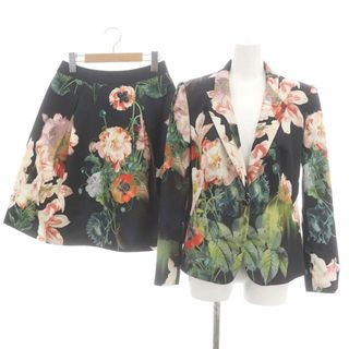 テッドベイカー(TED BAKER)のテッドベーカー スーツ セットアップ 上下 花柄 ジャケット フレアスカート(スーツ)