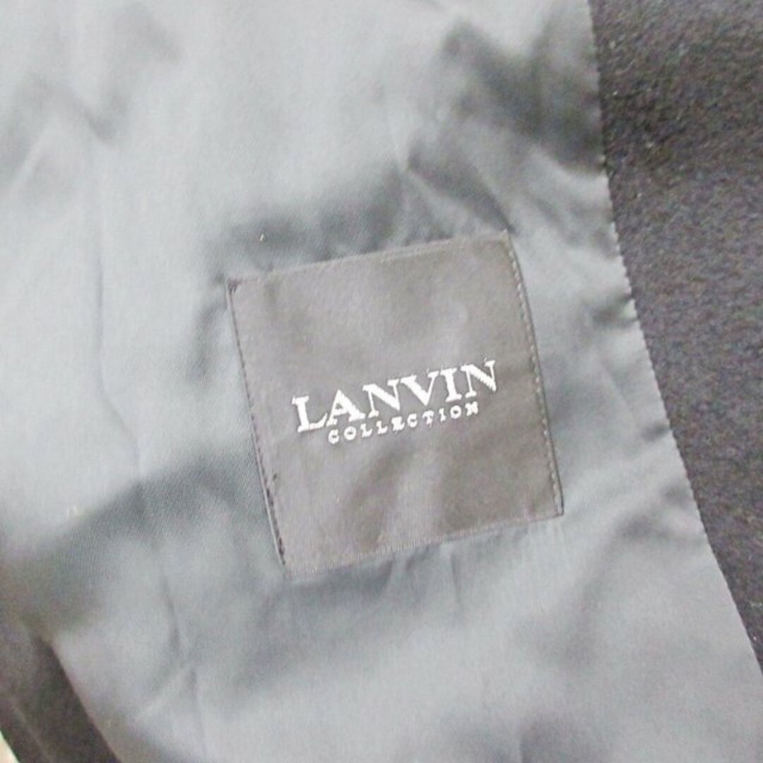 LANVIN(ランバン)のランバン コレクション 美品 カシミア ステンカラーコート ジャケット R46 メンズのジャケット/アウター(ステンカラーコート)の商品写真