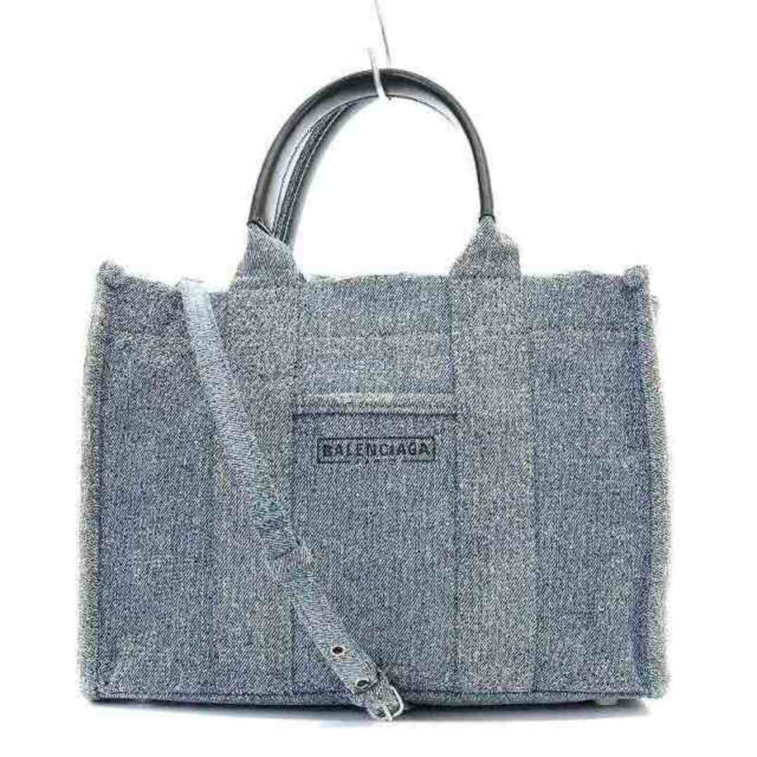 Balenciaga(バレンシアガ)のバレンシアガ ハードウェア トート SMALL 青 671402 レディースのバッグ(トートバッグ)の商品写真