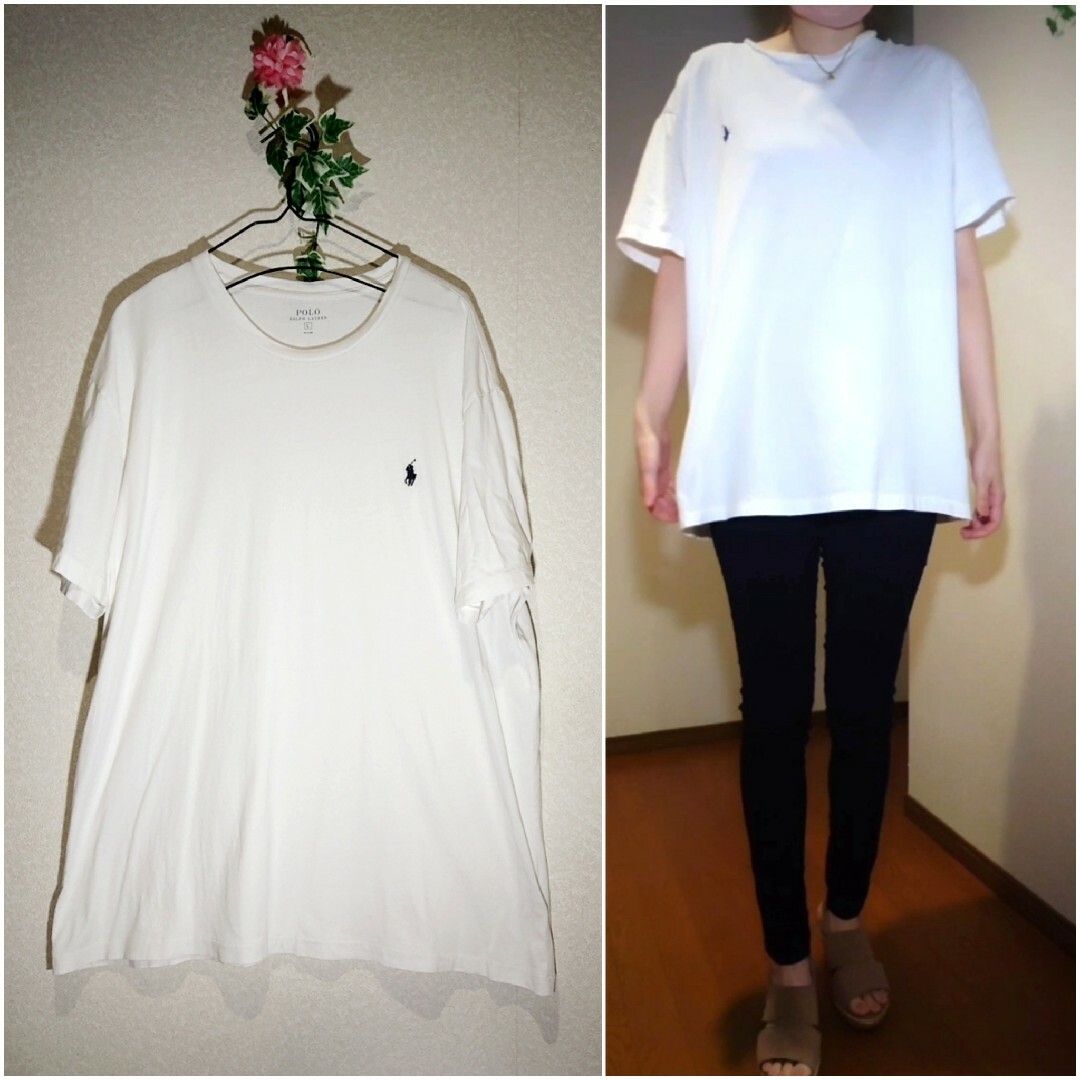 POLO（RALPH LAUREN）(ポロ)のPOLO Ralph Lauren Tシャツ 大きいサイズ オーバーサイズ メンズのトップス(Tシャツ/カットソー(半袖/袖なし))の商品写真