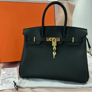 エルメス(Hermes)のHERMES エルメス ハンドバッグ 黒 特価 美品(ハンドバッグ)