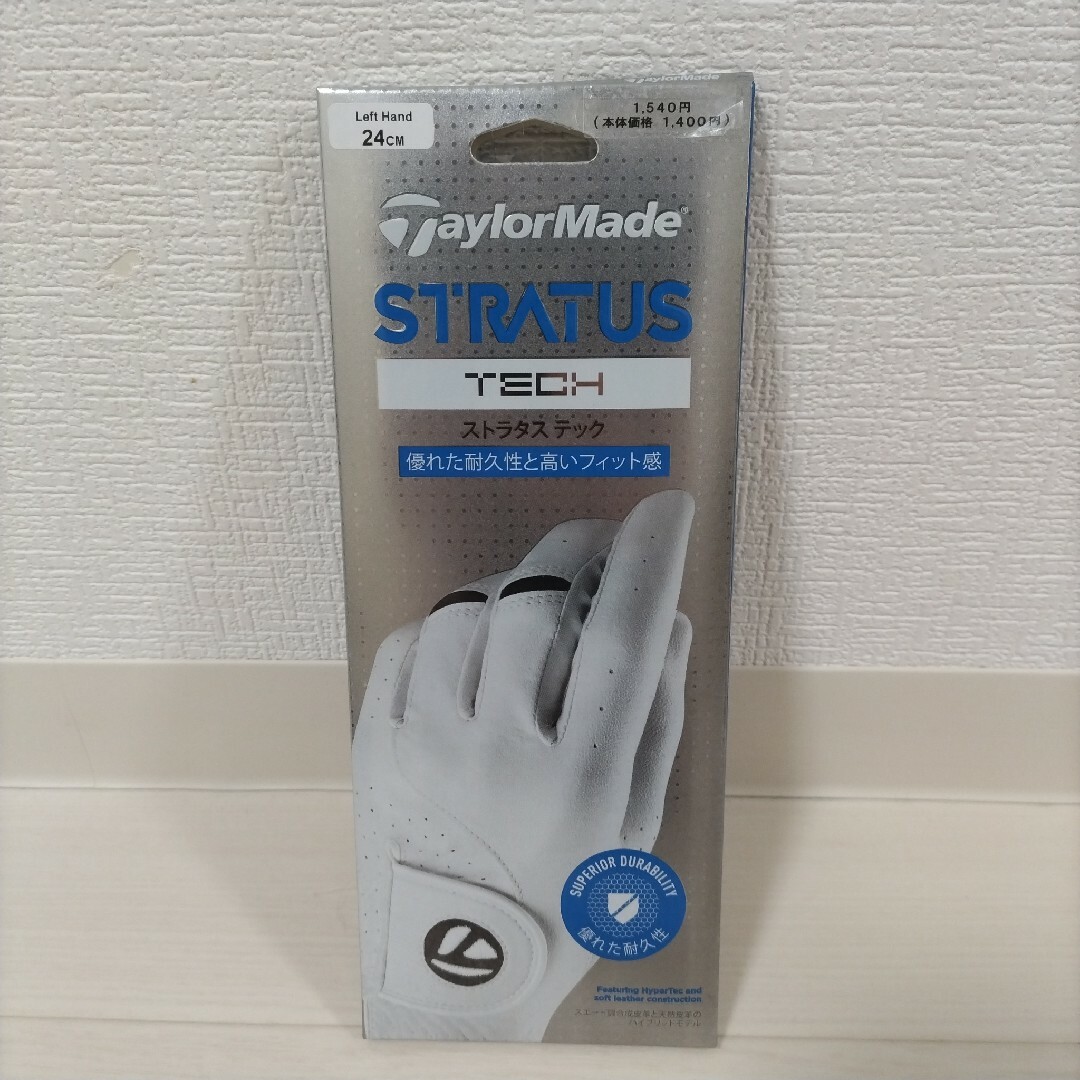 TaylorMade(テーラーメイド)のテーラーメイド ストラタステック ゴルフ グローブ 24cm 1枚 スポーツ/アウトドアのゴルフ(その他)の商品写真