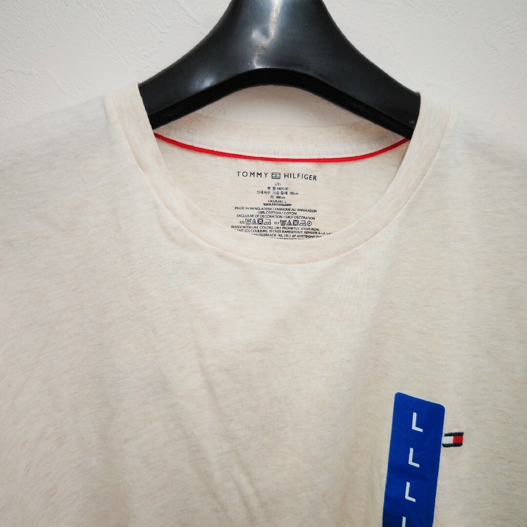 TOMMY HILFIGER(トミーヒルフィガー)のTOMMY HILFIGER ロングTシャツ ロンT 長袖 Lサイズ メンズのトップス(Tシャツ/カットソー(七分/長袖))の商品写真