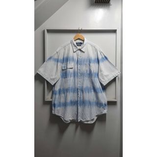 ポロラルフローレン(POLO RALPH LAUREN)の90’s Polo Ralph Lauren タイダイブリーチ ワークシャツ(シャツ)