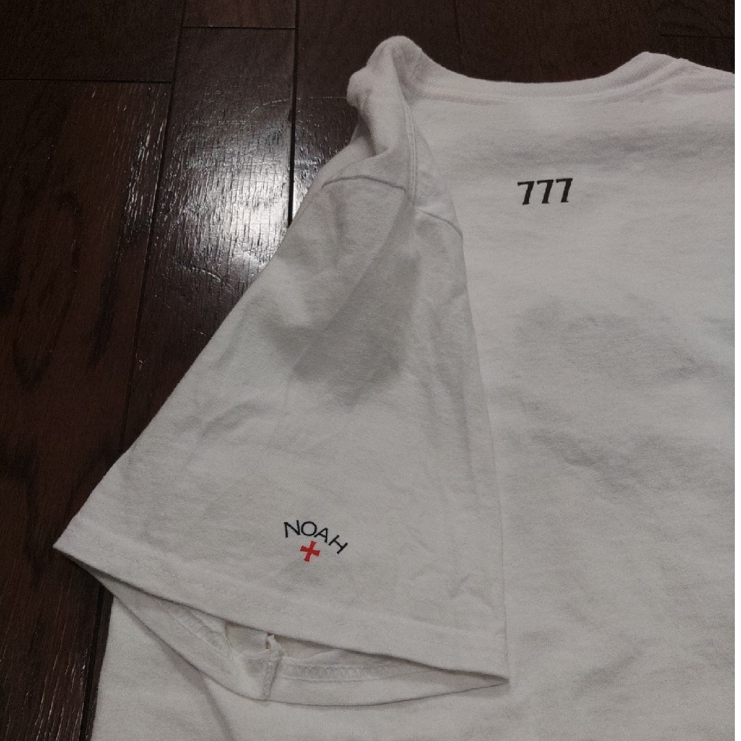 NOAH 777 Tシャツ　S　スカル　ドクロ　刺繍 メンズのトップス(Tシャツ/カットソー(半袖/袖なし))の商品写真
