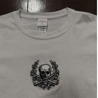 NOAH 777 Tシャツ　S　スカル　ドクロ　刺繍(Tシャツ/カットソー(半袖/袖なし))