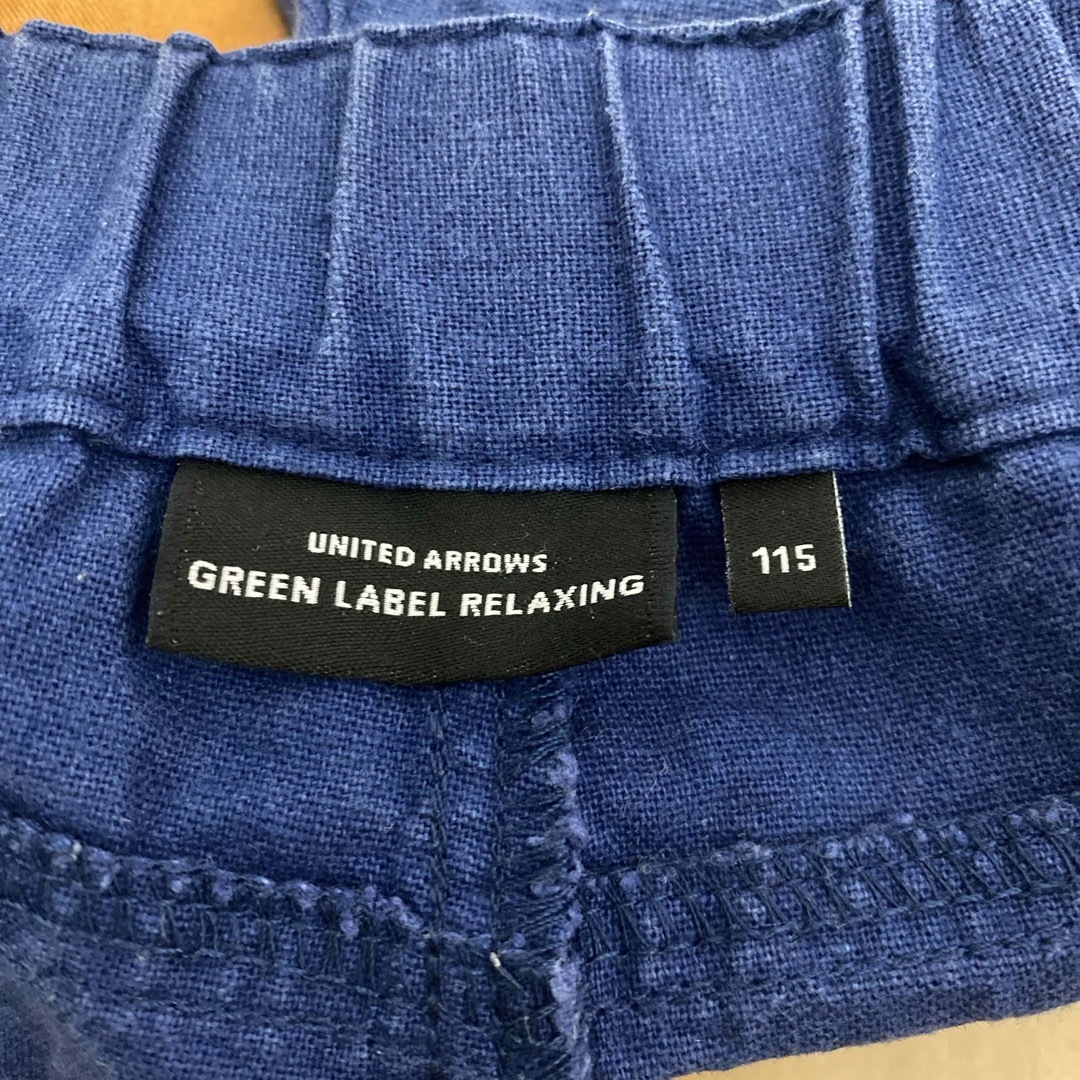 UNITED ARROWS green label relaxing(ユナイテッドアローズグリーンレーベルリラクシング)のハーフパンツ 115 キッズ/ベビー/マタニティのキッズ服男の子用(90cm~)(パンツ/スパッツ)の商品写真