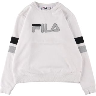 フィラ(FILA)の古着 90年代 フィラ FILA ロゴスウェットシャツ トレーナー メンズL ヴィンテージ /eaa429459(スウェット)