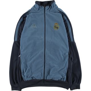 アディダス(adidas)の古着 00年代 アディダス adidas レアルマドリード ベロアジャージ トラックジャケット メンズXL ヴィンテージ /eaa447787(その他)