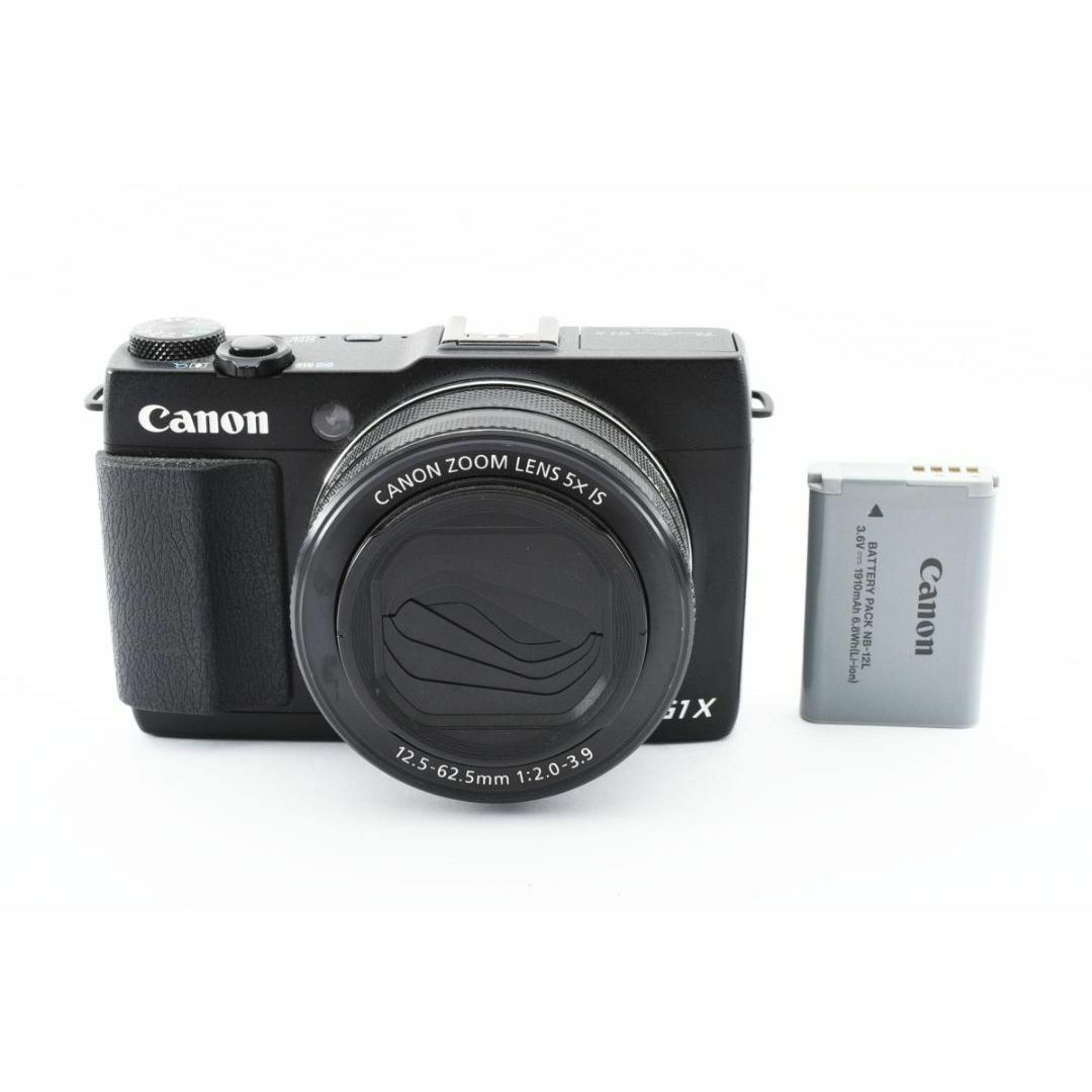 Canon(キヤノン)の✨美品✨Canon PowerShot G1 X Mark Ⅱ デジタルカメラ スマホ/家電/カメラのカメラ(コンパクトデジタルカメラ)の商品写真