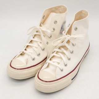 コンバース(CONVERSE)のコンバース スニーカー ハイカット オールスターUS 1SD285 シューズ 靴 白 レディース 23.5サイズ ホワイト CONVERSE(スニーカー)