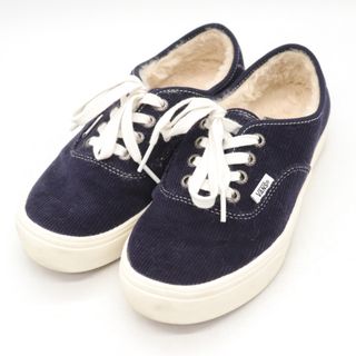 ヴァンズ(VANS)のバンズ スニーカー ローカットオーセンティック V44SF シューズ 靴 レディース 23.5サイズ ネイビー VANS(スニーカー)