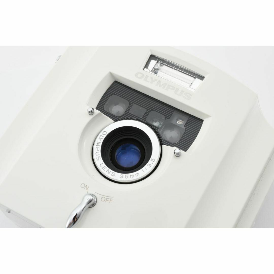 OLYMPUS(オリンパス)の✨希少✨20000台限定✨OLYMPUS Ecru コンパクトフィルムカメラ スマホ/家電/カメラのカメラ(フィルムカメラ)の商品写真