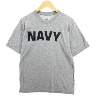 古着 U.S.NAVY ミリタリープリントTシャツ メンズM /eaa410185(Tシャツ/カットソー(半袖/袖なし))