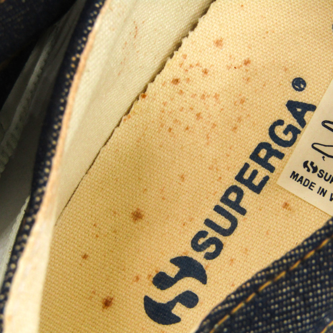 SUPERGA(スペルガ)のスペルガ スニーカー ローカット ブランド シューズ 靴 レディース 40サイズ ネイビー SUPERGA レディースの靴/シューズ(スニーカー)の商品写真