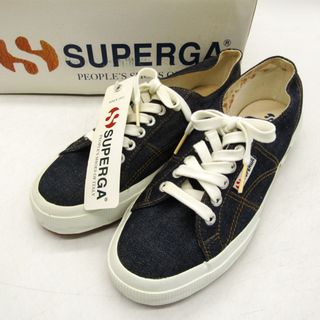 スペルガ(SUPERGA)のスペルガ スニーカー ローカット ブランド シューズ 靴 レディース 40サイズ ネイビー SUPERGA(スニーカー)