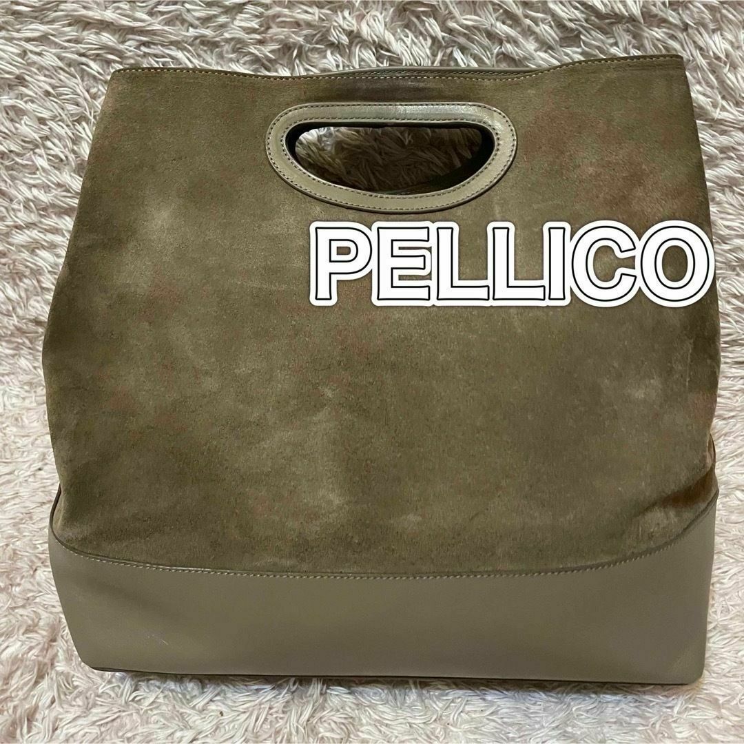 PELLICO(ペリーコ)のペリーコ 2way ハンドバッグ　クラッチバッグ　本革 レディースのバッグ(ハンドバッグ)の商品写真