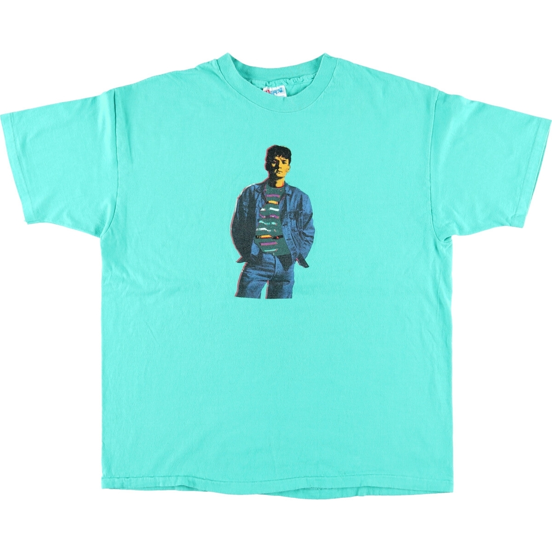 Hanes(ヘインズ)の古着 90年代 ヘインズ Hanes BEEFY-T アドバタイジングTシャツ USA製 メンズXL ヴィンテージ /eaa442526 メンズのトップス(Tシャツ/カットソー(半袖/袖なし))の商品写真