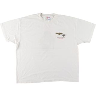 ヘインズ(Hanes)の古着 90年代 ヘインズ Hanes プリントTシャツ USA製 メンズXXL ヴィンテージ /eaa447296(Tシャツ/カットソー(半袖/袖なし))