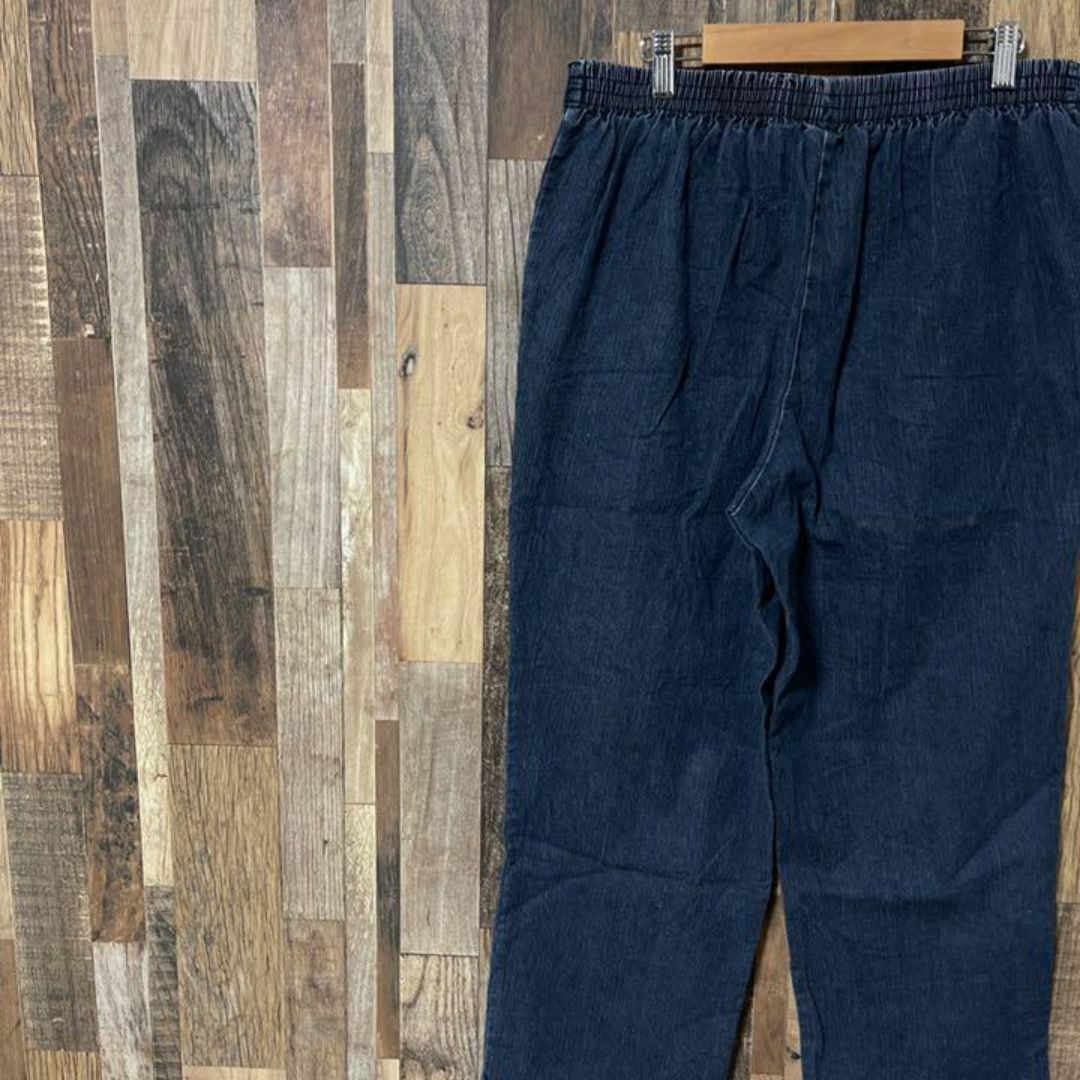 デニム M ワイド ゆるったり シェフ メンズ パンツ USA古着 90s メンズのパンツ(デニム/ジーンズ)の商品写真