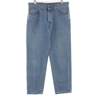 リーバイス(Levi's)の古着 90年代 リーバイス Levi's 550 RELAXED FIT テーパードデニムパンツ USA製 メンズw34 ヴィンテージ /eaa392566(デニム/ジーンズ)