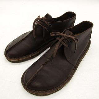 クラークス(Clarks)のクラークス ワラビー デザートブーツ コンフォート ブランド シューズ 靴 メンズ US8サイズ ブラウン Clarks(ブーツ)