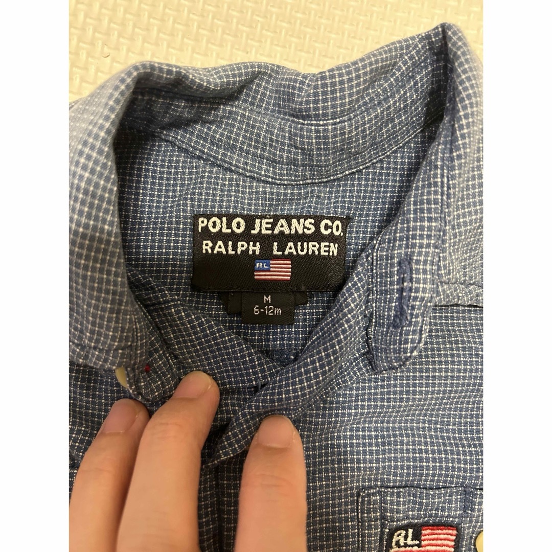 POLO RALPH LAUREN(ポロラルフローレン)のラルフローレン　ロンパース　6-12m キッズ/ベビー/マタニティのベビー服(~85cm)(ロンパース)の商品写真