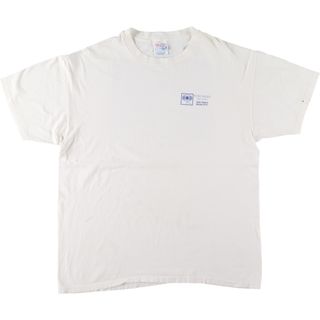 ヘインズ(Hanes)の古着 90年代 ヘインズ Hanes BEEFY-T SONY MUSIC ソニーミュージック バックプリント アドバタイジングTシャツ USA製 メンズXL ヴィンテージ /eaa442521(Tシャツ/カットソー(半袖/袖なし))