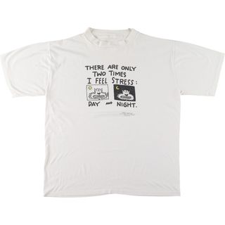 古着 90年代 SHEBOX GREETINGS シューボックスグリーティング プリントTシャツ メンズL ヴィンテージ /eaa447283(Tシャツ/カットソー(半袖/袖なし))