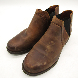 クラークス(Clarks)のクラークス ショートブーツ サイドゴアブーツ ブランド シューズ 靴 レディース 24サイズ ブラウン Clarks(ブーツ)